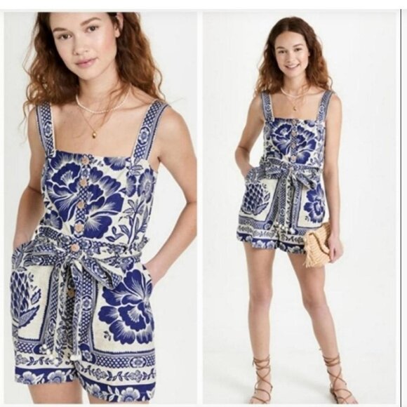 FARM Rio Blue Pineapple Garden Romper - Picture 11 of 11